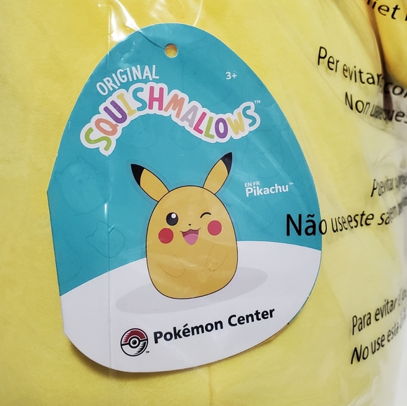 NWT 12" Pikachu Pokémon Center Squishmallows - Picture 4 of 8
